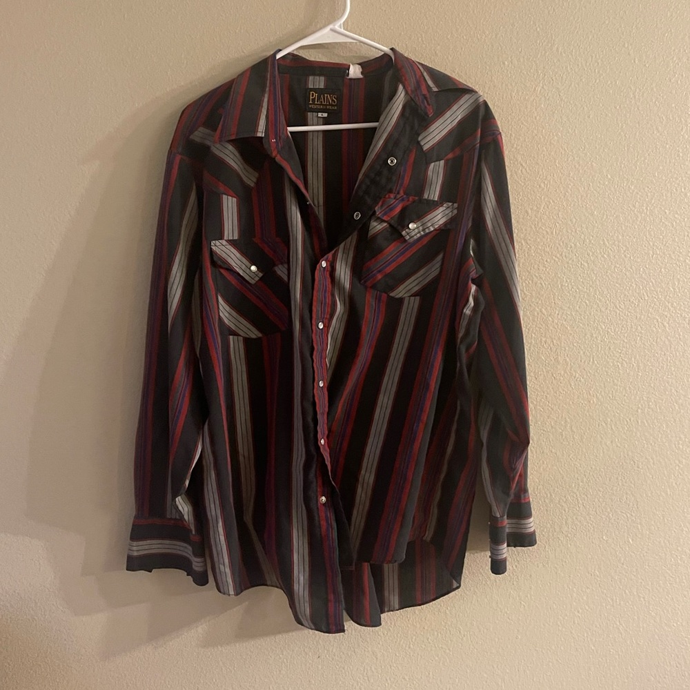 Vintage Western Pearl Snap